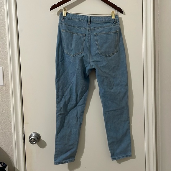 Boohoo Light Blue Women's Jeans Size 8 - Picture 2 of 6